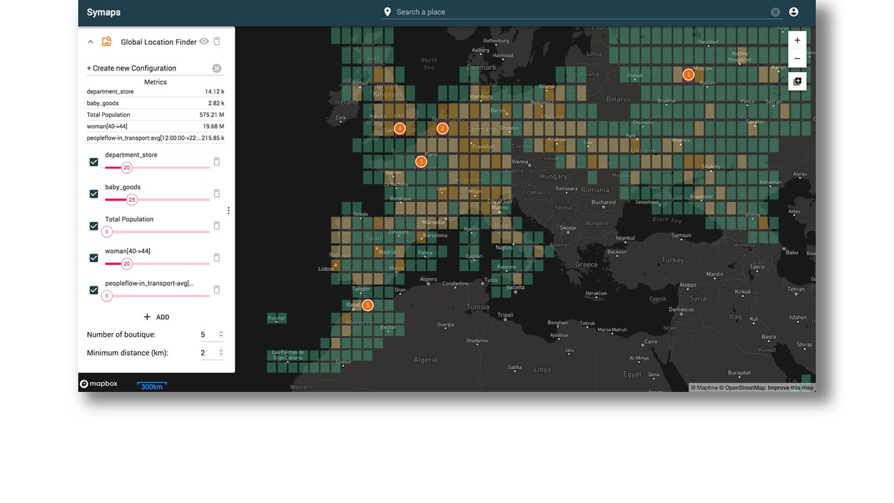 Symaps.io | Find the right location for your project 1 - Symaps.io | Find the best locations for your business Symaps UNDERSTAND